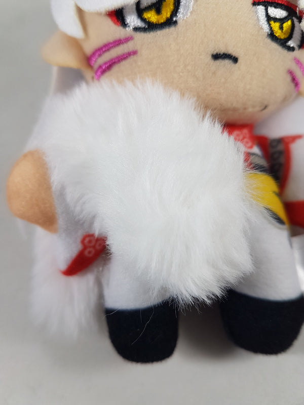 Inuyasha Sesshomaru 5" Plush Doll W/ Backpack Clip