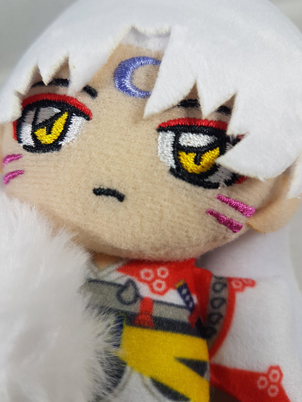 Inuyasha Sesshomaru 5" Plush Doll W/ Backpack Clip