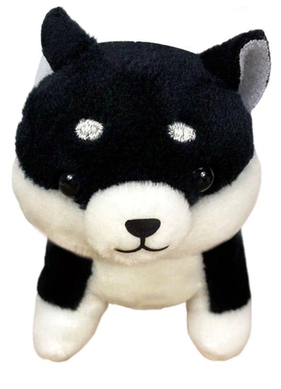 Japanese Black Shiba Inu 3" Kawaii Dog Plush Doll