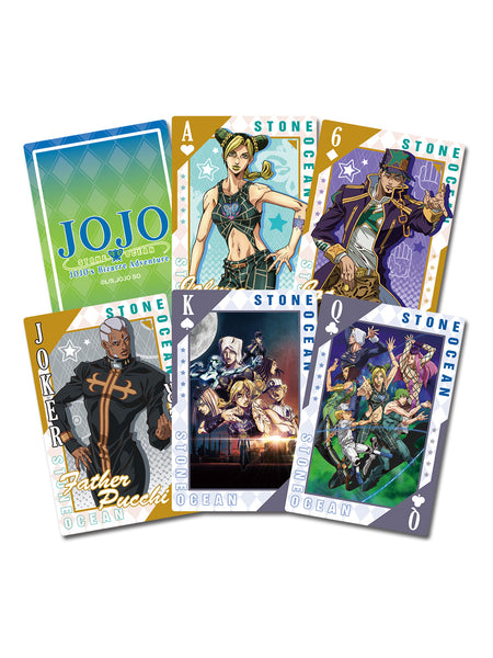 JoJo's Bizarre Adventure Main Group Playing Cards