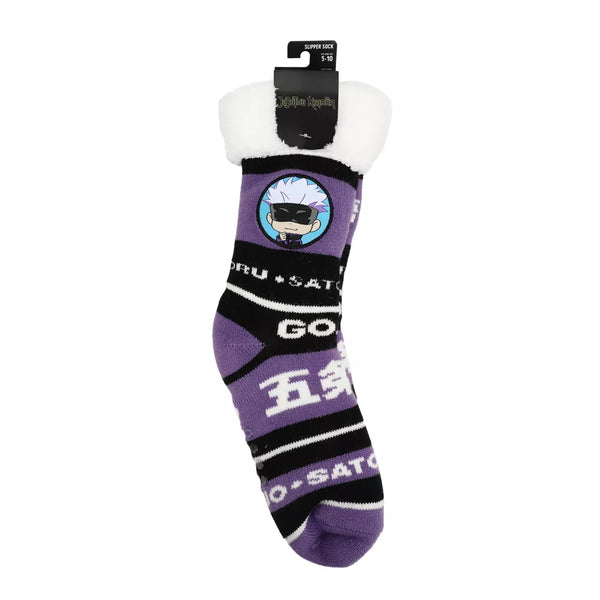 Jujutsu Kaisen Gojo Satoru Faux Fur Lined Crew Socks