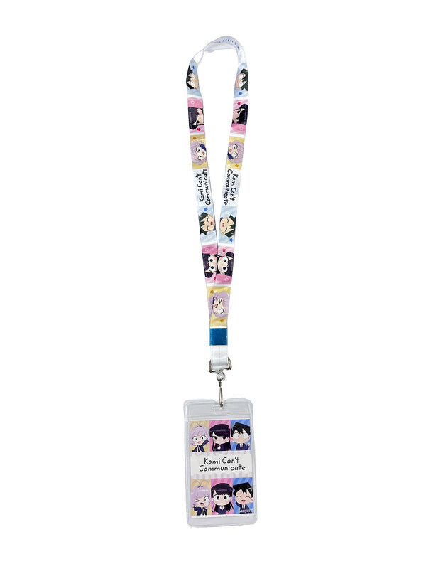 Komi Can't Communicate Group Lanyard