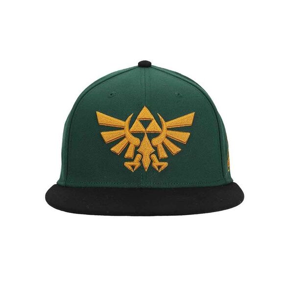 Legend of Zelda Hyrule Crest Flat Bill Snapback Hat