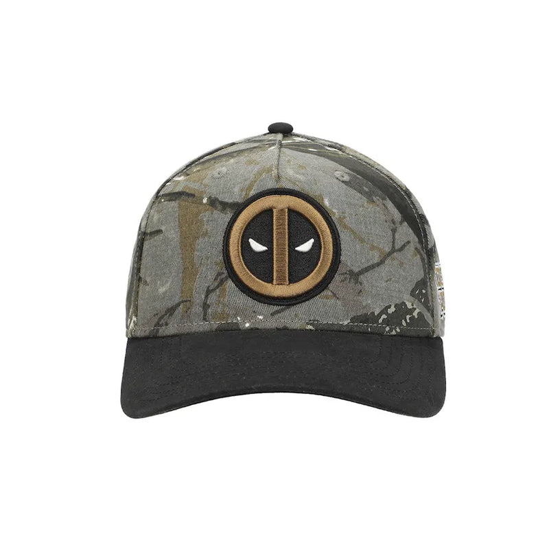 Marvel Deadpool Camo Flat Bill Snapback Hat