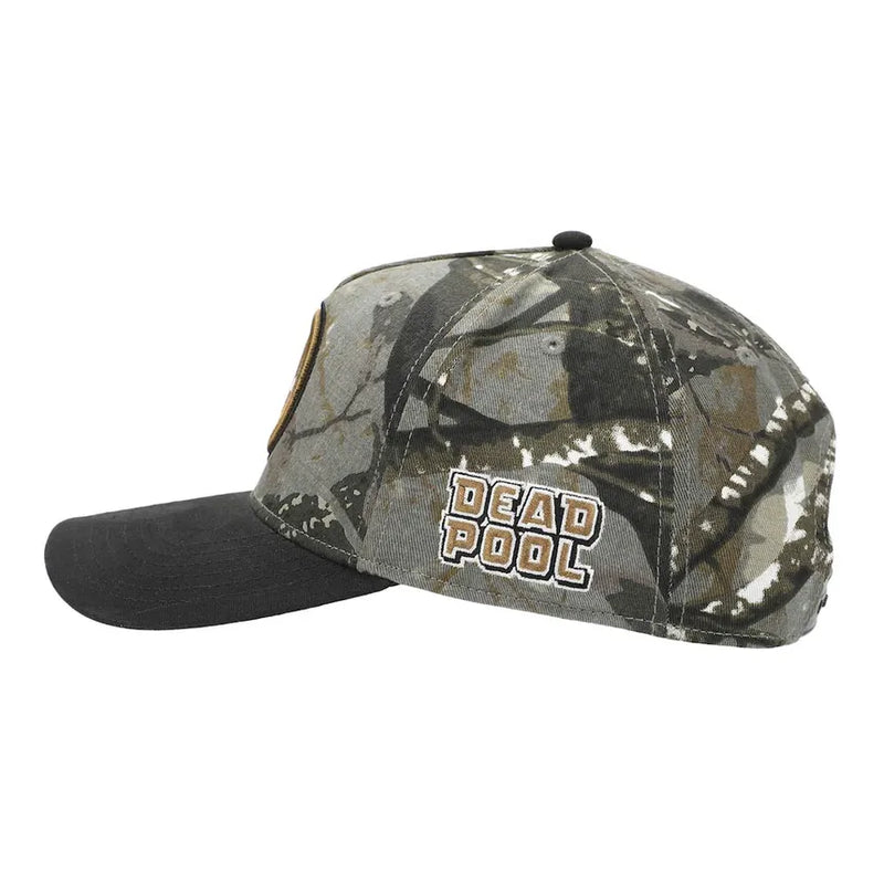 Marvel Deadpool Camo Flat Bill Snapback Hat
