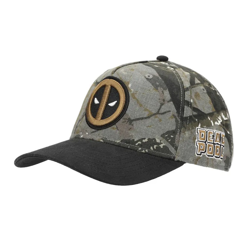 Marvel Deadpool Camo Flat Bill Snapback Hat