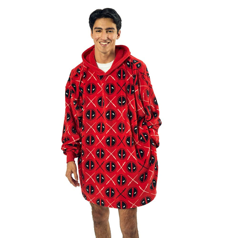 Marvel Deadpool Hoodie Blanket