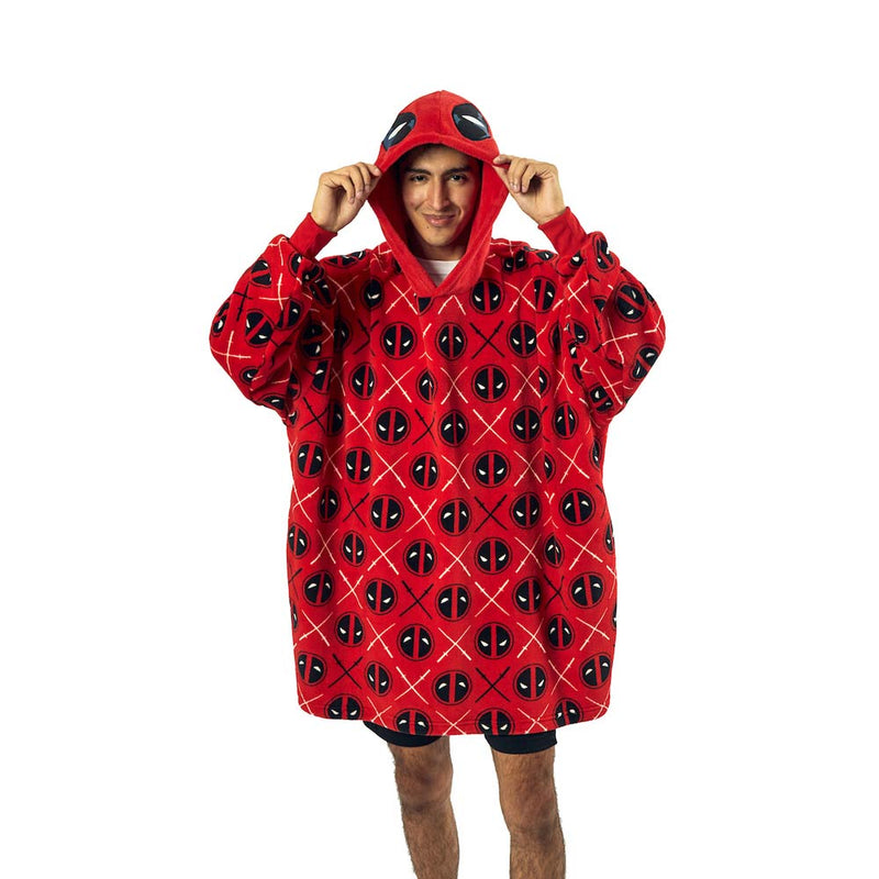 Marvel Deadpool Hoodie Blanket