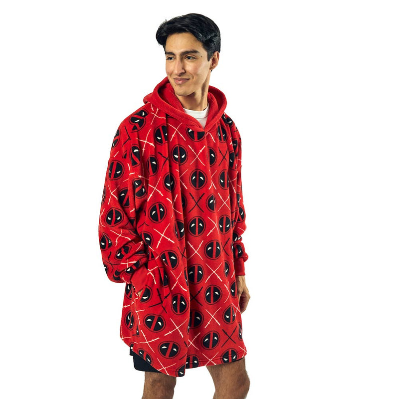 Marvel Deadpool Hoodie Blanket