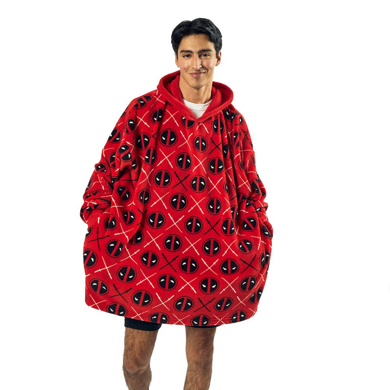 Marvel Deadpool Hoodie Blanket
