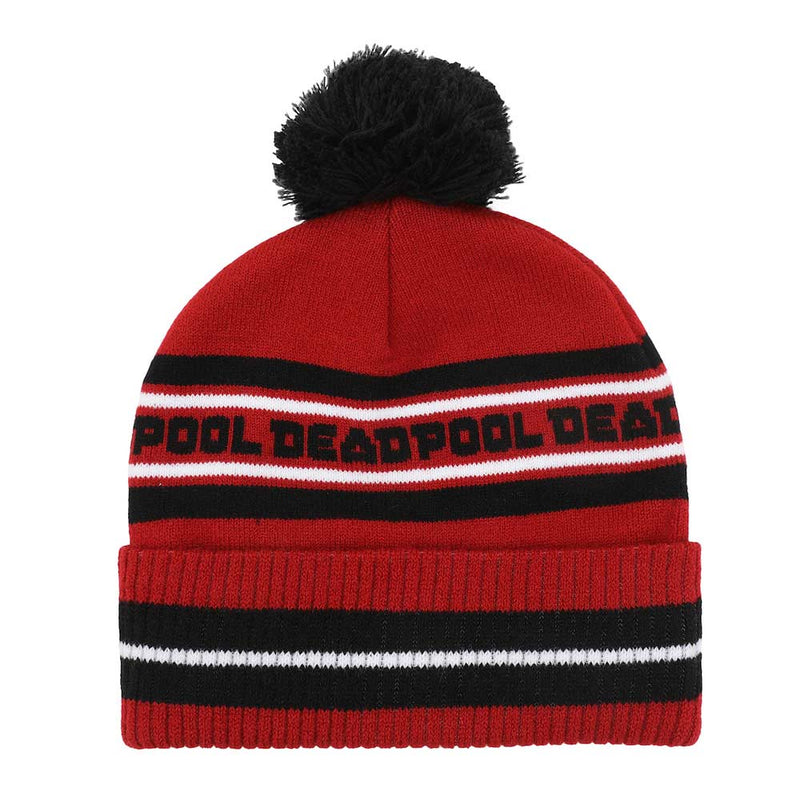 Marvel Deadpool Pom Beanie Hat