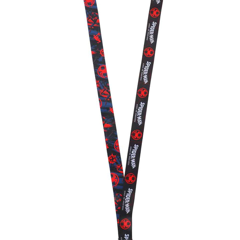 Marvel Spider-Man Across the Spider-Verse Lanyard With Logo Charm