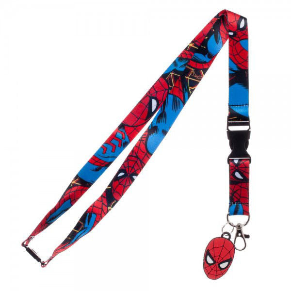 Marvel Spider-Man Lanyard With Charm