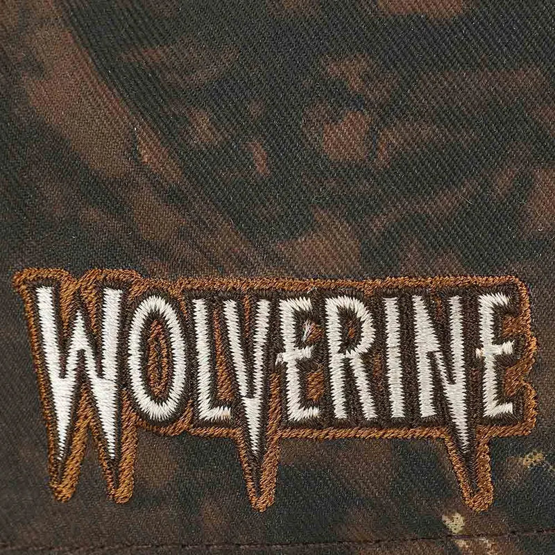 Marvel X-Men Wolverine Camo Flat Bill Snapback Hat