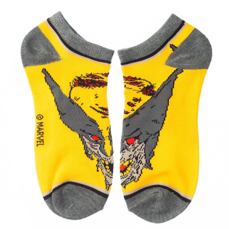 Marvel Zombie Characters 5 Pair Ankle Socks