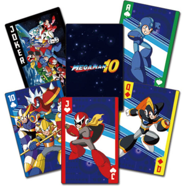 Mega Man Group Playing Cards
