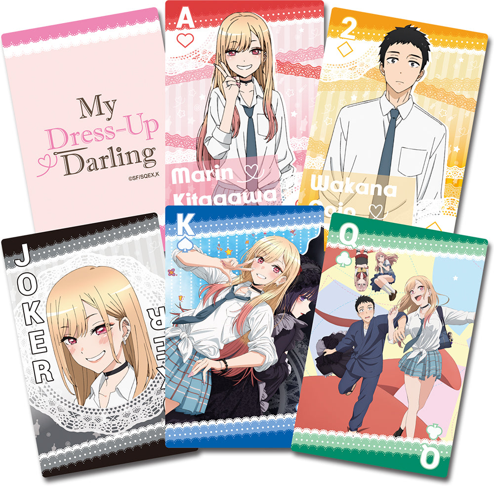 My Dress Up Darling Characters & Artwork Playing Cards – Shadow Anime