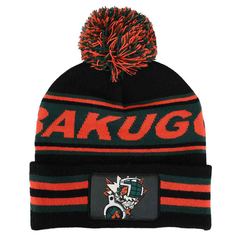 My Hero Academia Bakugo Pom Beanie Hat