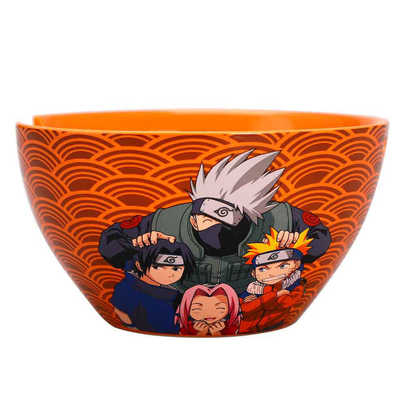 Naruto Anime Heroes Ceramic Ramen Bowl With Chopsticks
