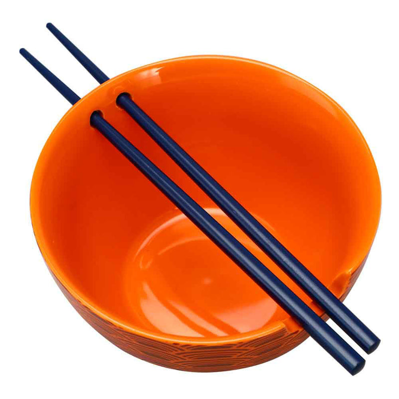 Naruto Anime Heroes Ceramic Ramen Bowl With Chopsticks