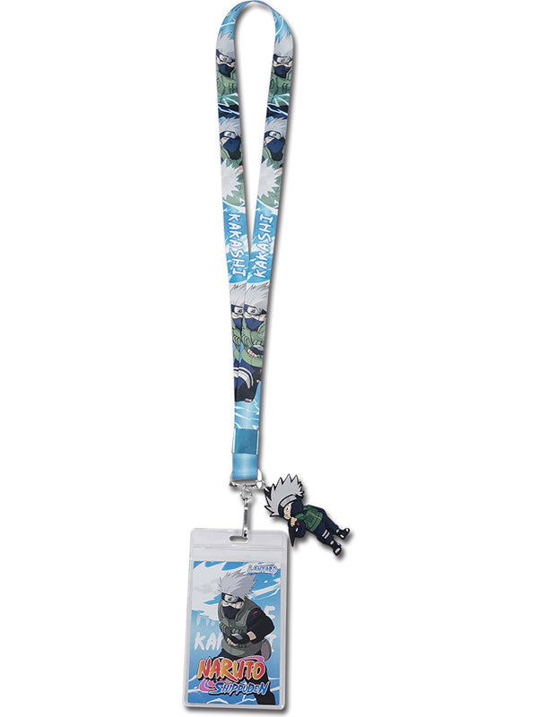 Naruto Shippuden Kakashi Lanyard W/ Charm