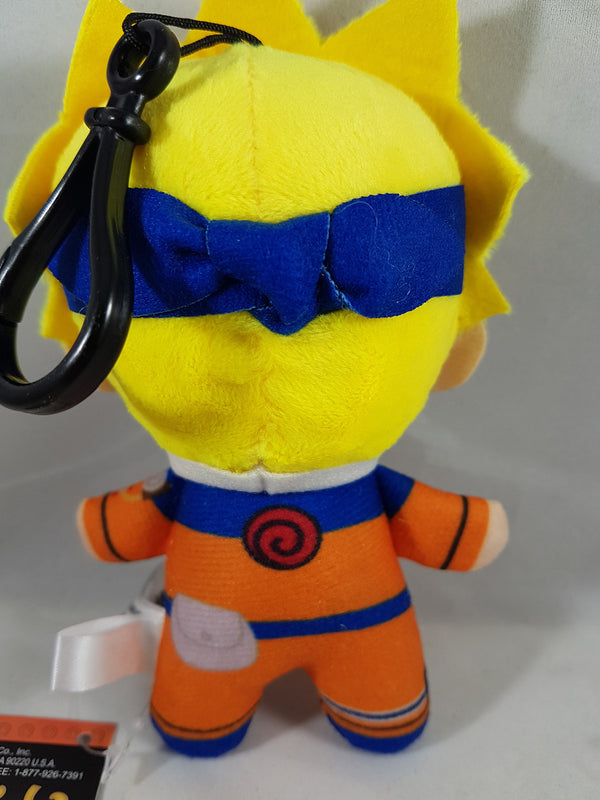 Naruto Uzumaki 6" Plush Doll W/ Backpack Clip