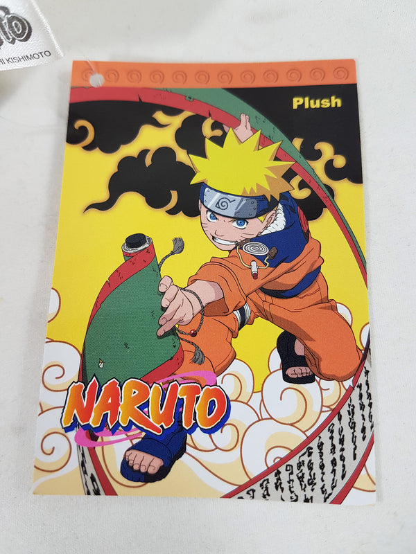 Naruto Uzumaki 6" Plush Doll W/ Backpack Clip