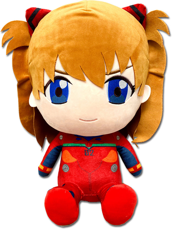 Neon Genesis Evangelion Asuka Plugsuit 13" Sitting Plush Doll