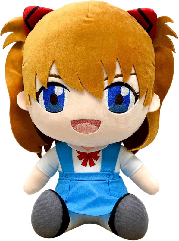 Neon Genesis Evangelion Asuka School Uniform 13" Sitting Plush Doll