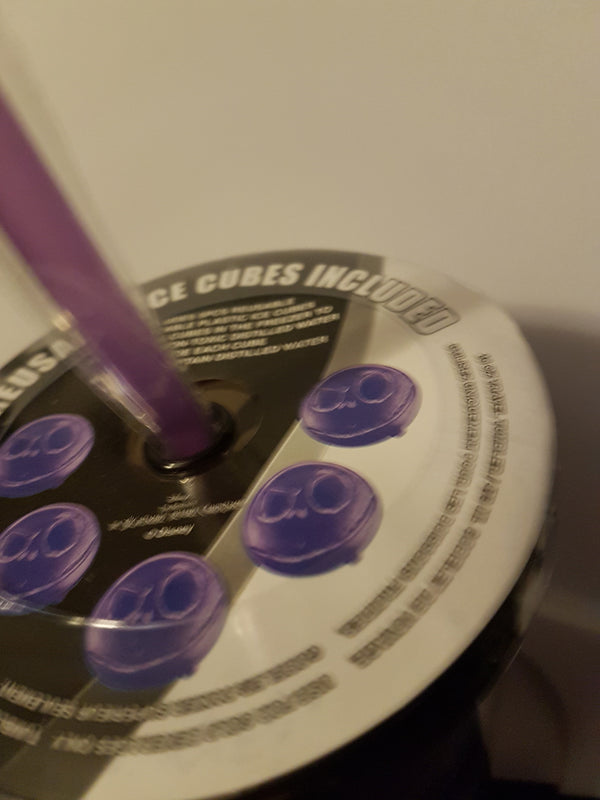 Nightmare Before Christmas Jack Skellington Tumbler W/ Face Ice Cubes