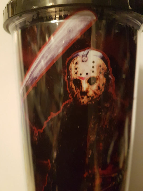 Nightmare On Elm Street Friday The 13th Travel Tumbler 20 oz