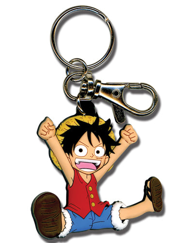 One Piece Chibi Luffy Keychain