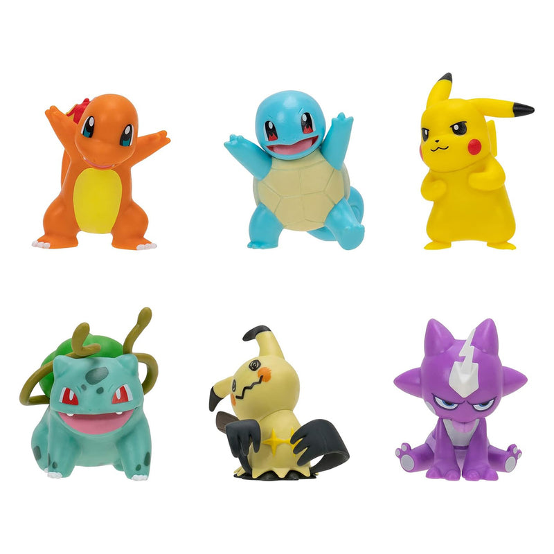 Pokémon Battle Ready Figures 6 Pack