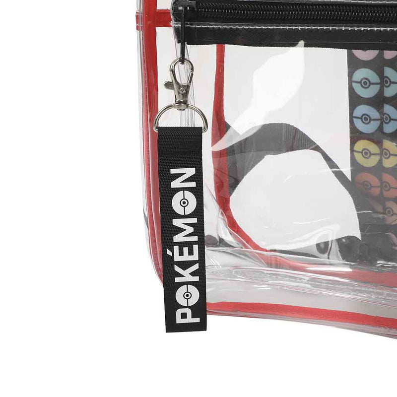 Pokemon Clear Backpack With Utility Case