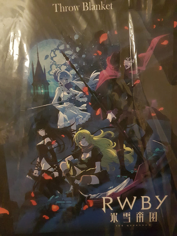 RWBY Ice Queendom Fleece Throw Blanket