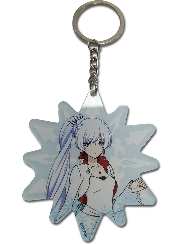 RWBY Weiss Schnee Acrylic Keychain