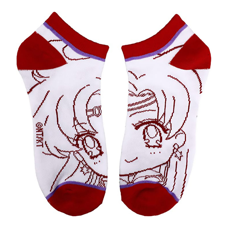 Sailor Moon Crystal Line Art Ankle Socks 5-Pack Set