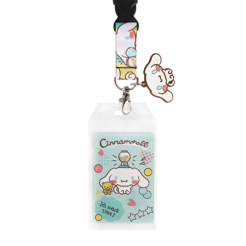 Sanrio Cinnamaroll Snack Time Lanyard With Charm