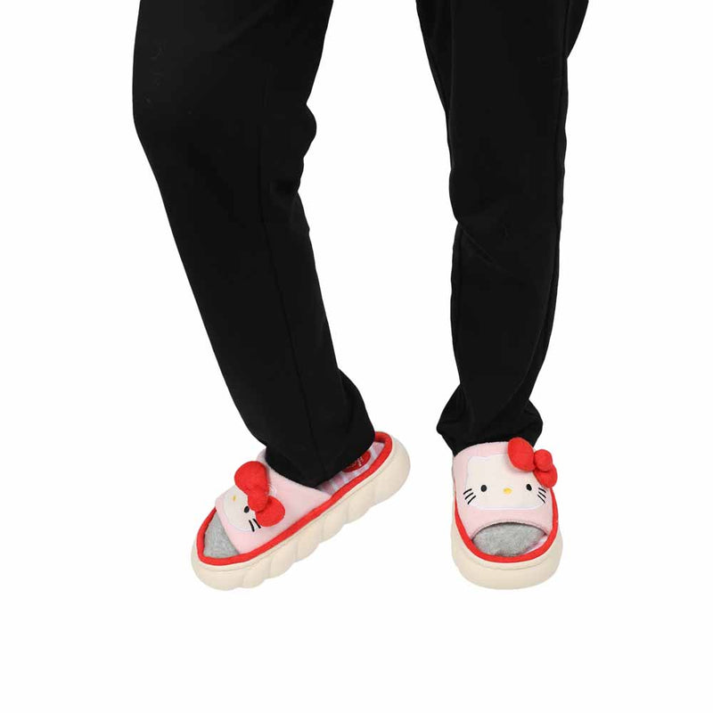 Sanrio Hello Kitty 3D Face Slippers