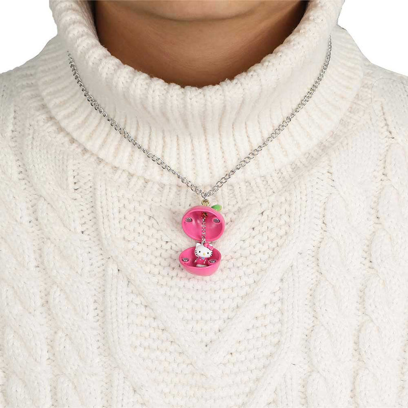 Sanrio Hello Kitty Apple Necklace With Character Charm