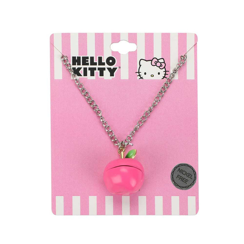 Sanrio Hello Kitty Apple Necklace With Character Charm