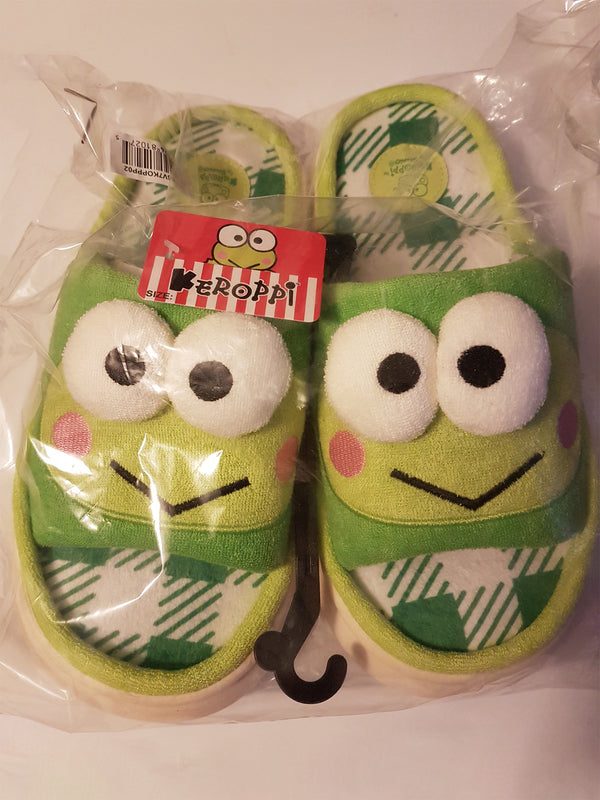 Sanrio Keroppi 3D Face Slippers