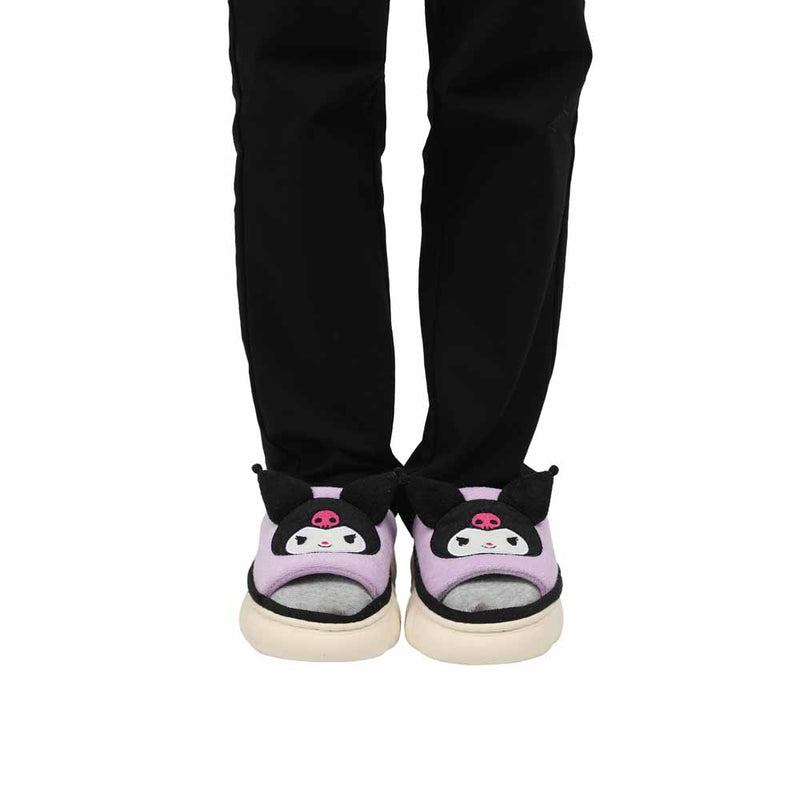 Sanrio Kuromi 3D Face Slippers