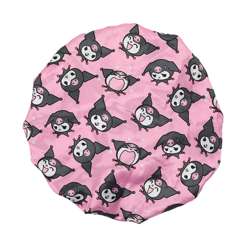 Sanrio Kuromi Character All-Over Print Reversible Sleep Bonnet