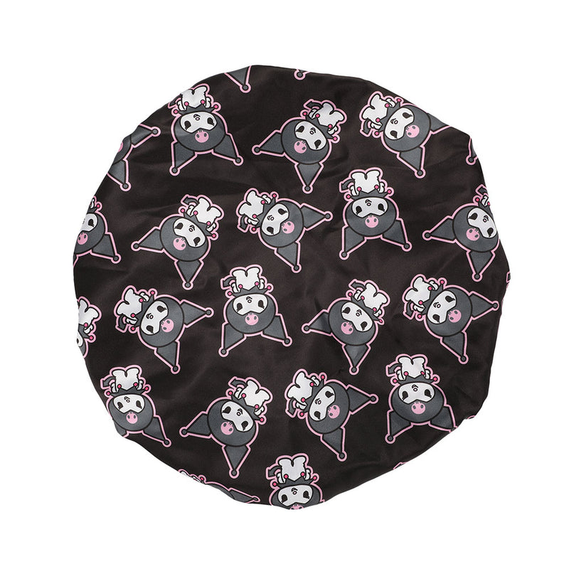 Sanrio Kuromi Character All-Over Print Reversible Sleep Bonnet