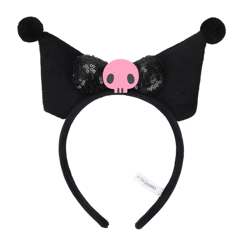 Sanrio Kuromi Cosplay Headband With Sequence Bow
