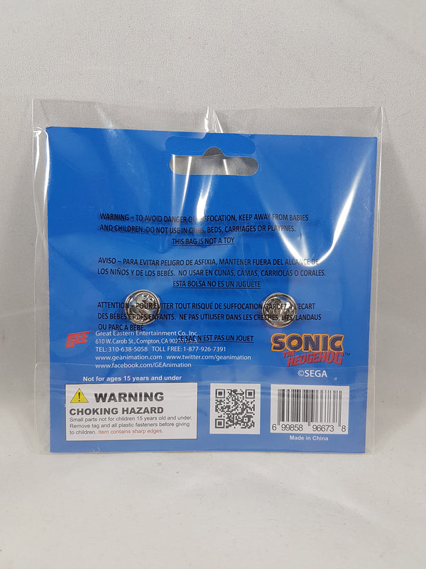 Sonic The Hedgehog Classic Sonic Lapel Pins Set of 2