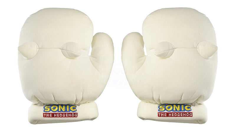 Sonic The Hedgehog Knuckles Costume Plush Gloves