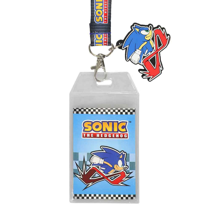 Sonic The Hedgehog Lanyard With Charm