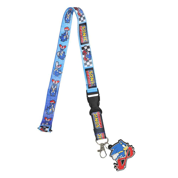 Sonic The Hedgehog Lanyard With Charm